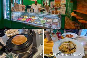 Balham Badini: Ice cream burgers and fresh made pasta