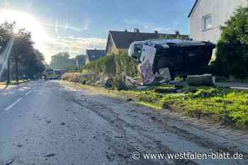 Bielefeld: Zwei Schwerverletzte bei heftigen Unfall mit Linienbus