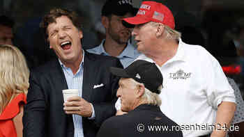 Trump gibt Fox News einen Korb und will mit Tucker Carlson kuscheln