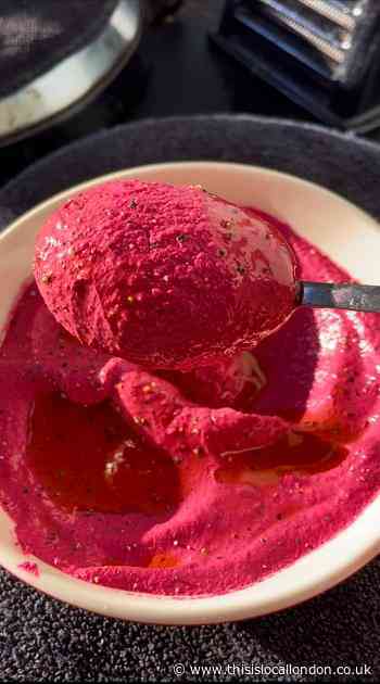 Alfie Cooks Take a Dip beetroot pink hummus recipe viral on TikTok