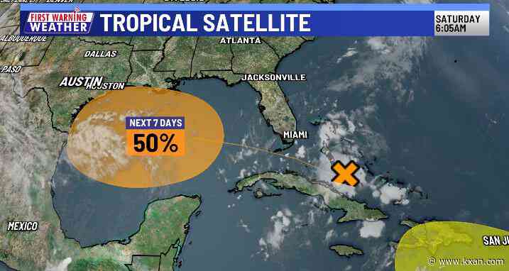 Rain chances look best Tuesday