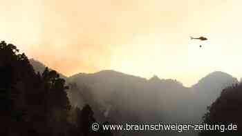 Waldbrand auf Teneriffa erfasste bereits 5000 Hektar Natur