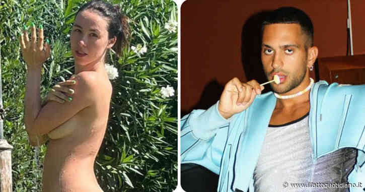 Aurora Ramazzotti sbotta contro gli hater per la foto della doccia nuda in giardino, poi tira in ballo Mahmood