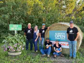 Chatsworth Farm east of Edmonton just one choice for Open Farms Day