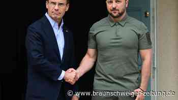 Selenskyj zu Besuch in Schweden