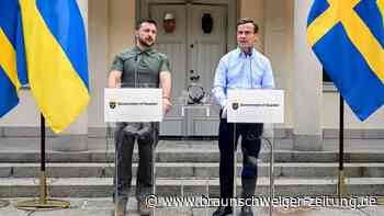 Selenskyj zu Besuch in Schweden