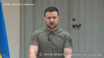 Selenskyj wirbt in Schweden um Kampfjets