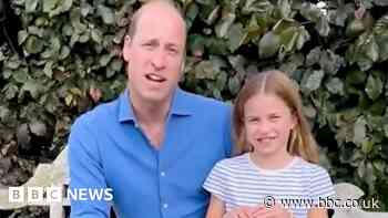 William and Charlotte's royal good luck for the Lionesses