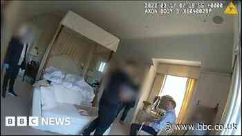 CCTV shows moment fake bomb planted at Gray's Inn