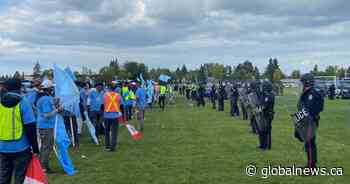 Police tactical teams respond to fight at soccer tournament in north Edmonton
