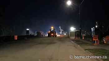Bridge work to close parts of HWY. 400 overnight in Barrie