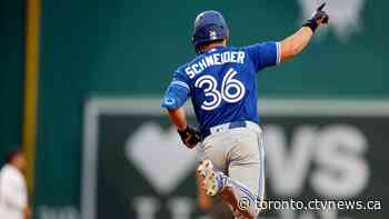 Blue Jays' Davis Schneider hits solo homer in 4-3 win over Red Sox