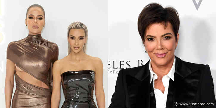 Khloe & Kim Kardashian Share Images of 'Kris Jenner for President' Banner