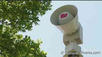 In Colorado, some local warning sirens can talk