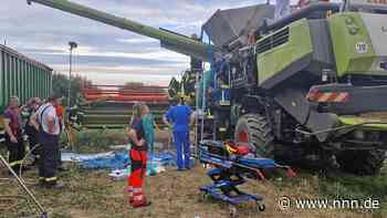 25-Jähriger gerät in Mähdrescher und verliert beide Beine