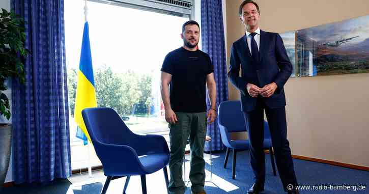Ukrainischer Präsident Selenskyj zu Besuch in Niederlanden