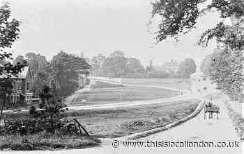 Photographs of Hemnall Street over 100 years apart