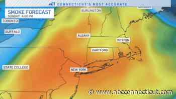 Smoky skies, warm temperatures expected today