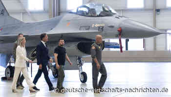 Ukraine erhält F-16-Kampfjets von Dänemark und Niederlanden