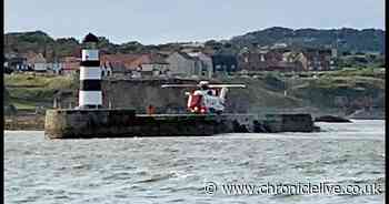Teenage swimmer rescued after getting into difficulty near Seaham Harbour