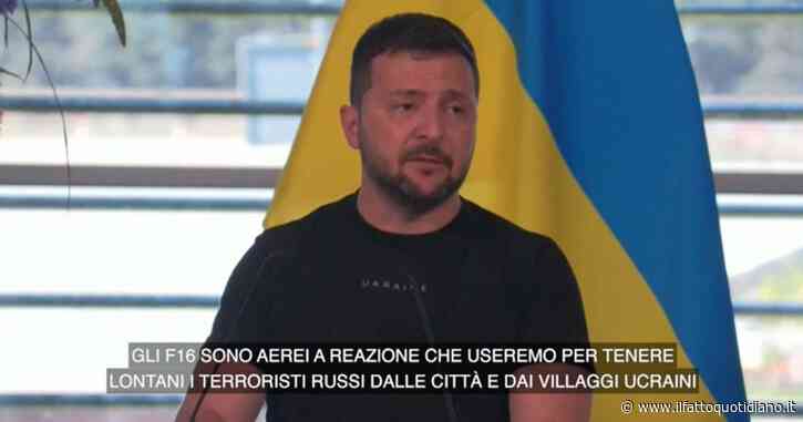 Zelensky nei Paesi Bassi: “La consegna degli F-16 è una decisione storica. Rafforzerà lo scudo aereo”