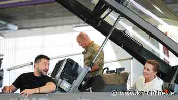 Nach F-16-Zusage: Selenskyj zu Gesprächen in Dänemark eingetroffen