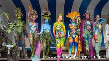 „Waldfee“ wird Bodypainting-Siegerin