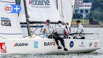 Kieler YC segelt beim Heimevent der Bundesliga vor Kiel auf Platz zwei