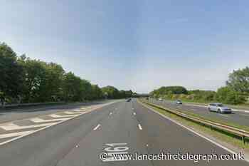 M61: Motorway closure after collision causes delays