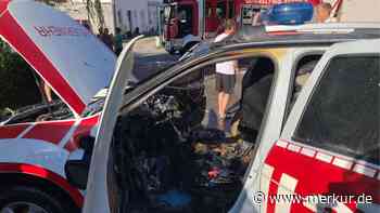 Feuerwehr verliert Mannschaftswagen