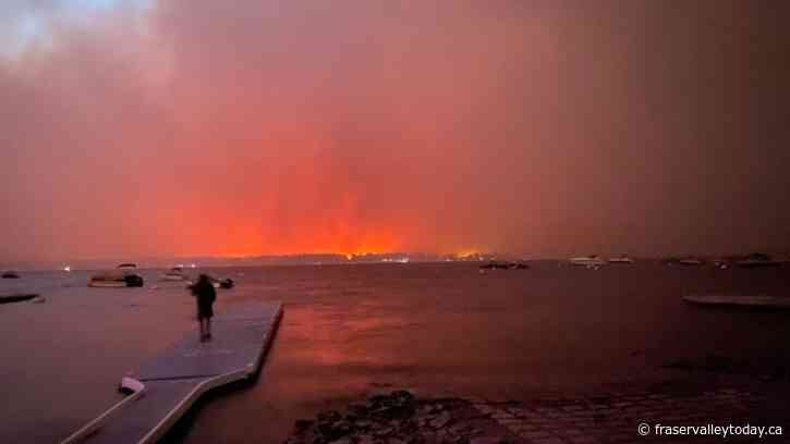 B.C. wildfires: no new evacuation orders overnight as grim battle goes on