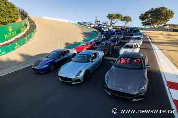 Maserati Icon: GranTurismo Takes the Spotlight at Laguna Seca During 75th Anniversary Monterey Car Week Celebration