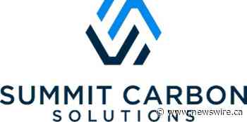 Summit Carbon Solutions Submits Revised Pipeline Permit Application