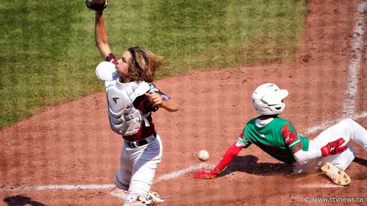 Canada ousted from Little League World Series following 10-1 loss to Mexico