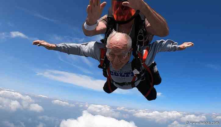 PHOTOS: That's a wrap! 83-year-old man completes bucket list by skydiving