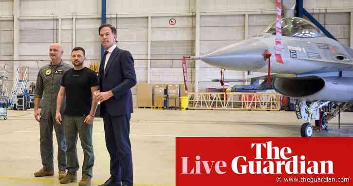 Netherlands and Denmark to supply F-16 fighter jets to Ukraine, Dutch PM says – as it happened