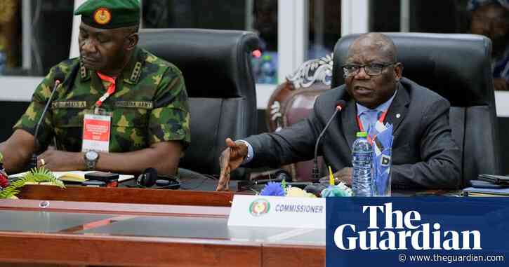 Delegation from west African bloc meets Niger’s ousted president