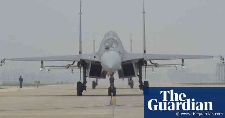 China sends dozens of warplanes near Taiwan after vice-president’s US stopover
