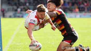 Super League: St Helens 28-6 Hull KR - Tommy Makinson scores two tries for dominant hosts