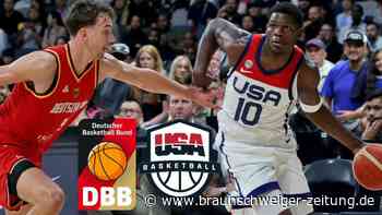 Letzter WM-Test: Deutschland unterliegt den USA knapp