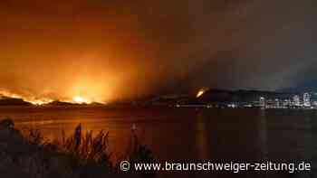 Zwei Waldbrände in Kanada vereinen sich zu Mega-Feuer