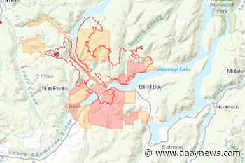 UPDATE: Fire crews working to protect structures in North Shuswap communities