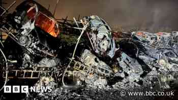 Cause of Rochford car auction site fire remains unknown