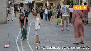 Installation in St. Anna: Auf Kreidelinien in religiöse Sphären