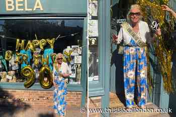 Chislehurst Bela boutique owner turns 90