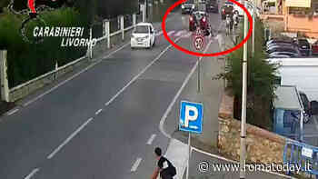 Romano in vacanza truffa automobilisti simulando incidente in monopattino (GUARDA IL VIDEO)