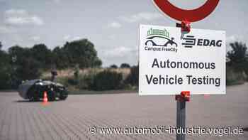 Erste Live-Tests des City Bots von EDAG