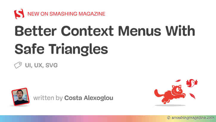 Better Context Menus With Safe Triangles