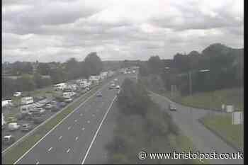 M5 traffic live: Crash closes lanes and causes miles of tailbacks