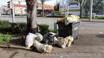 Gelbe Säcke in Ulm: "In manchen Straßen sieht es aus wie in der Bronx"